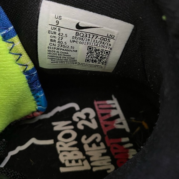 Men’s Size 9 Lebron James Gang Nikes - Picture 5 of 5